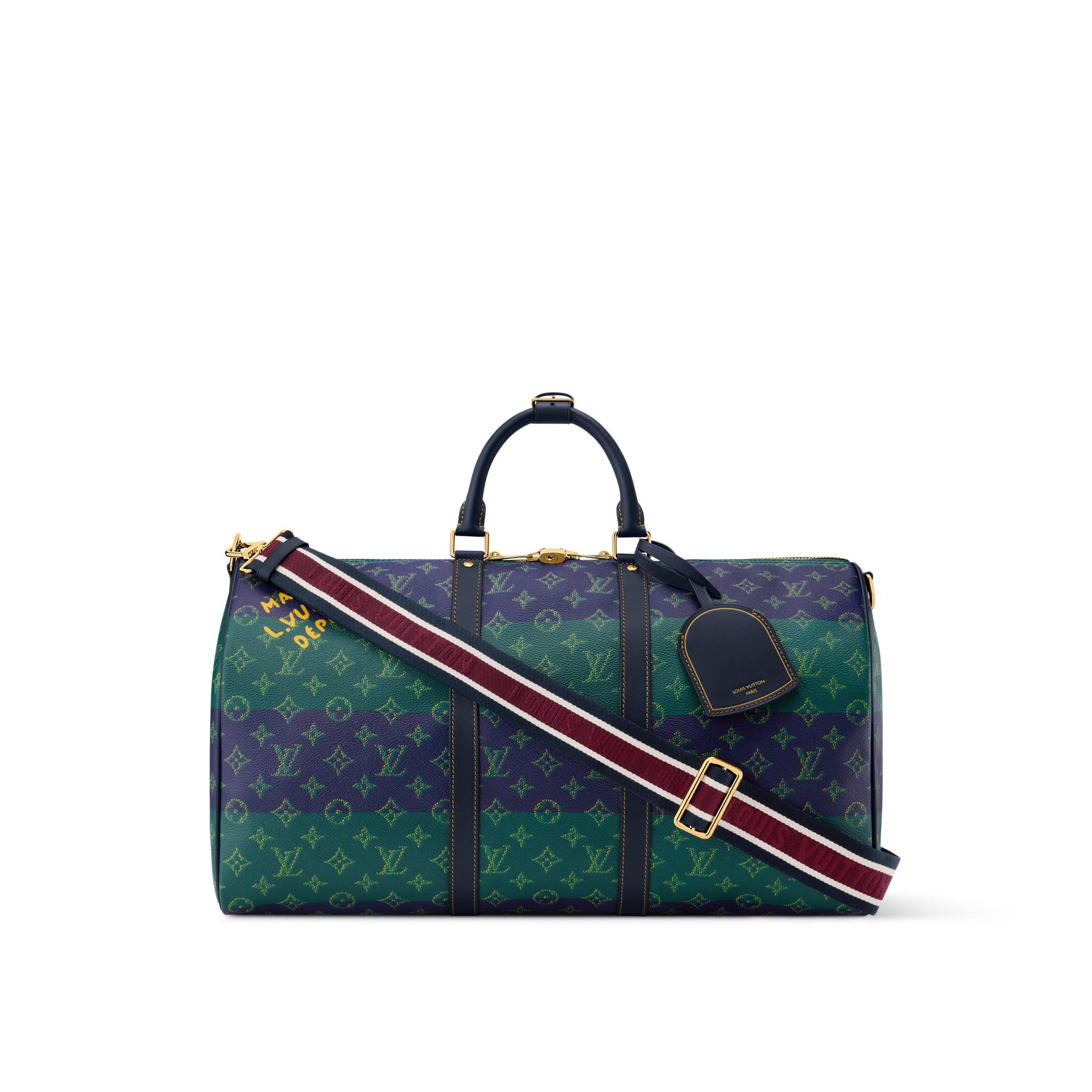 Louis Vuitton 旅行バッグ　ビジネス　モスグリーン louis-vuitton-キーポル･